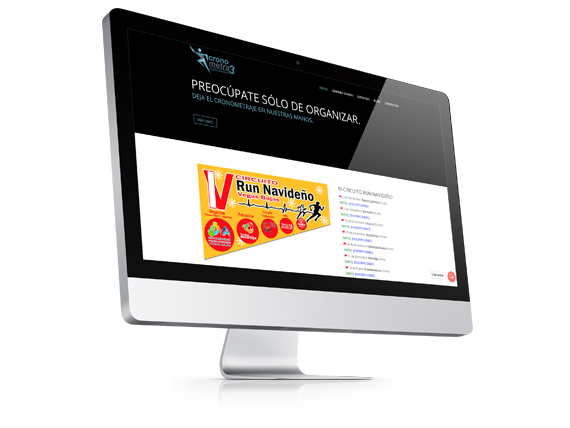 Web Corporativa Cronometra3 Eventos Web Corporativa Cronometra3 Eventos